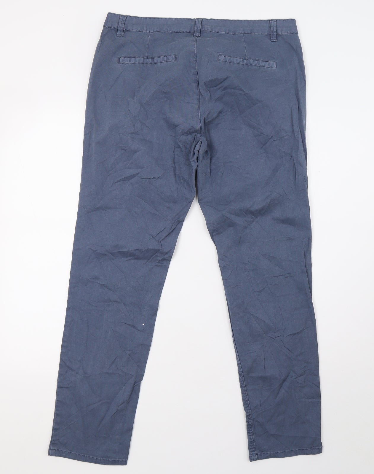 Janina Womens Blue   Trousers  Size 41 in L30 in