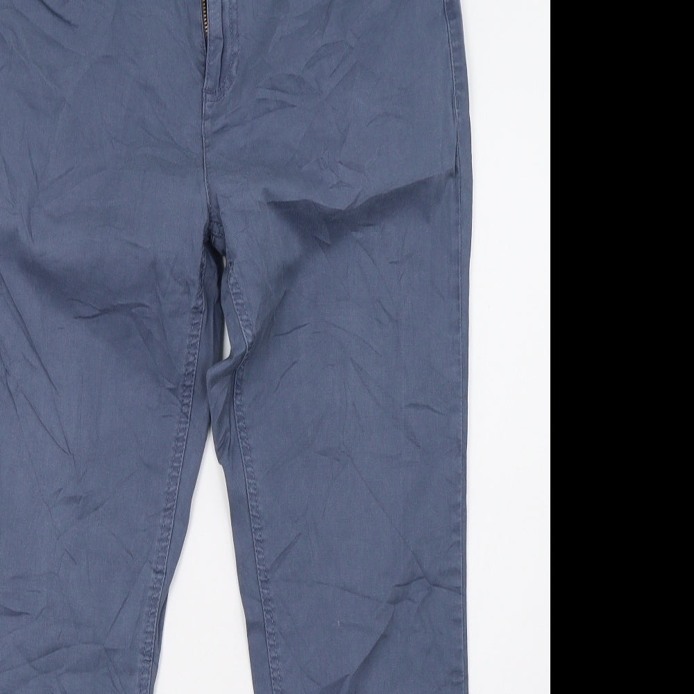 Janina Womens Blue   Trousers  Size 41 in L30 in