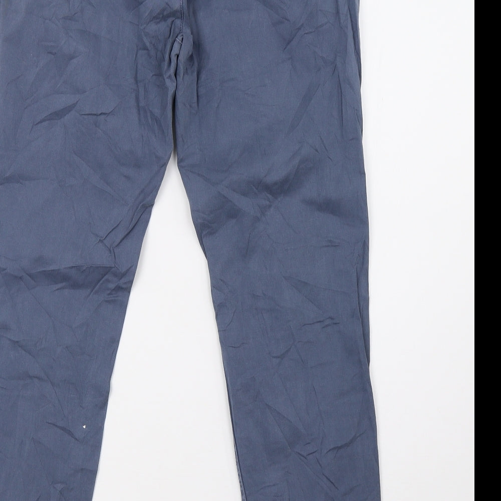 Janina Womens Blue   Trousers  Size 41 in L30 in