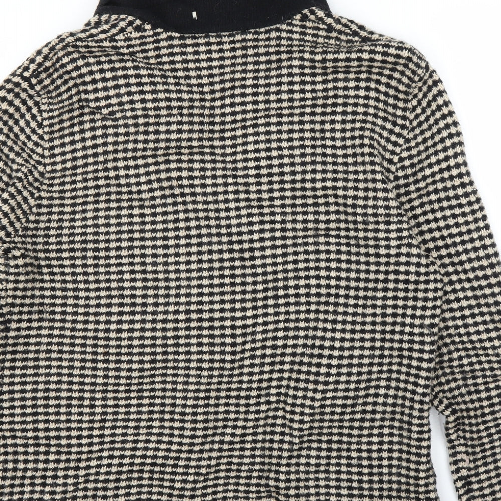 Gerry Weber Womens Beige Houndstooth  Jacket Blazer Size 18