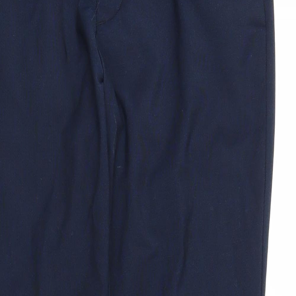H&M Womens Blue   Capri Trousers Size M L28 in