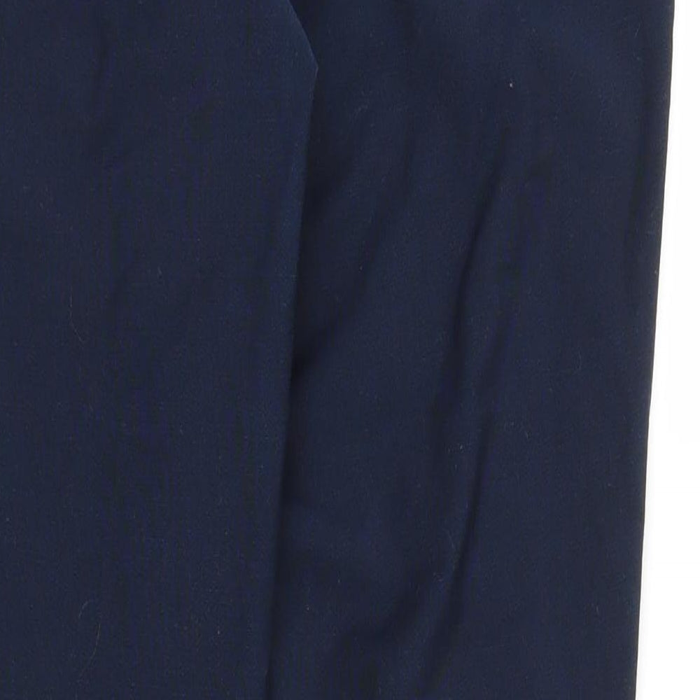 H&M Womens Blue   Capri Trousers Size M L28 in