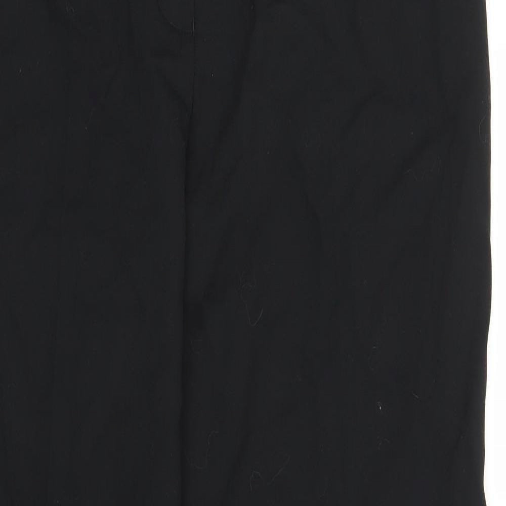 Club Class Womens Black   Trousers  Size 16 L26 in