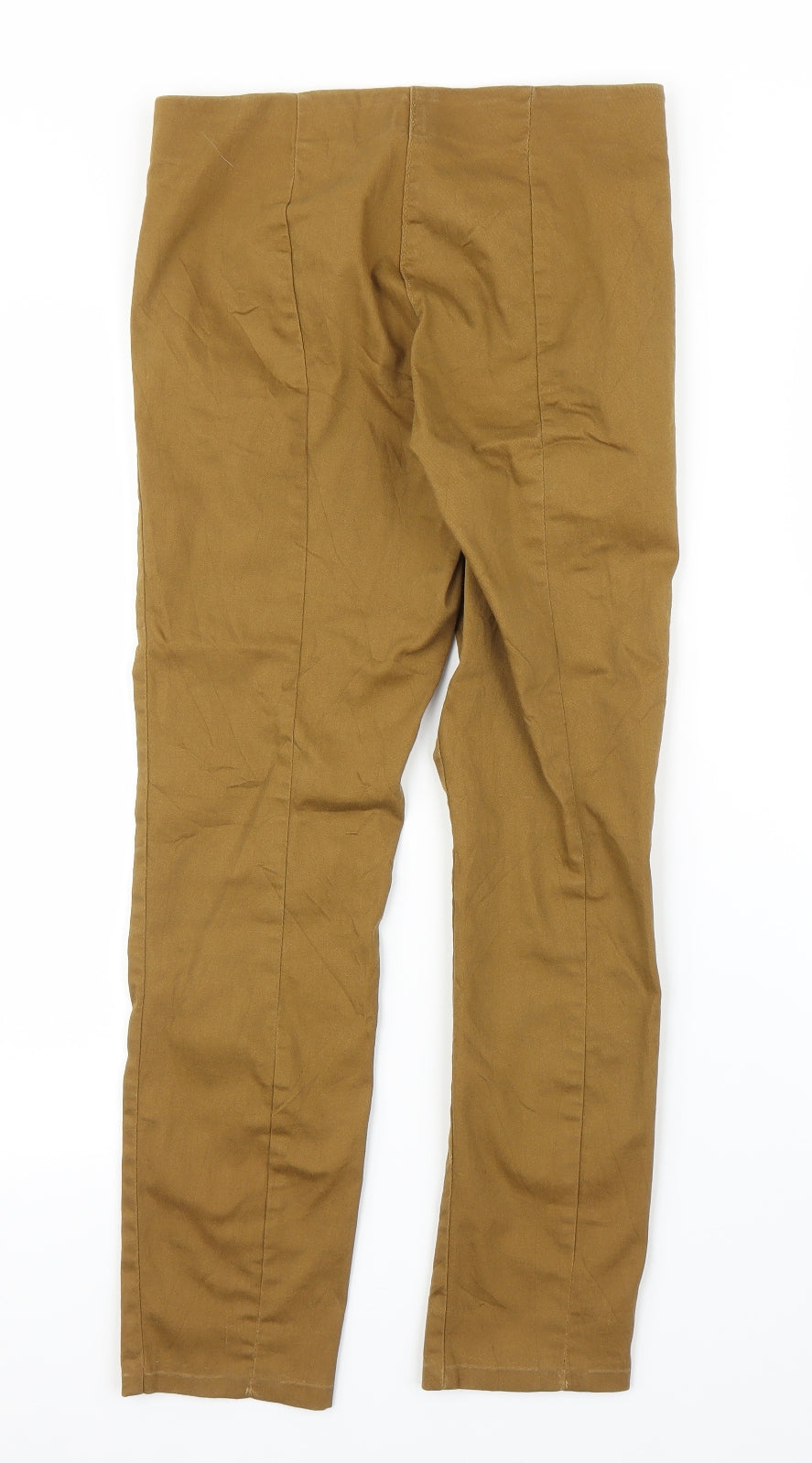 H&M Womens Beige   Carpenter Trousers Size 8 L25 in