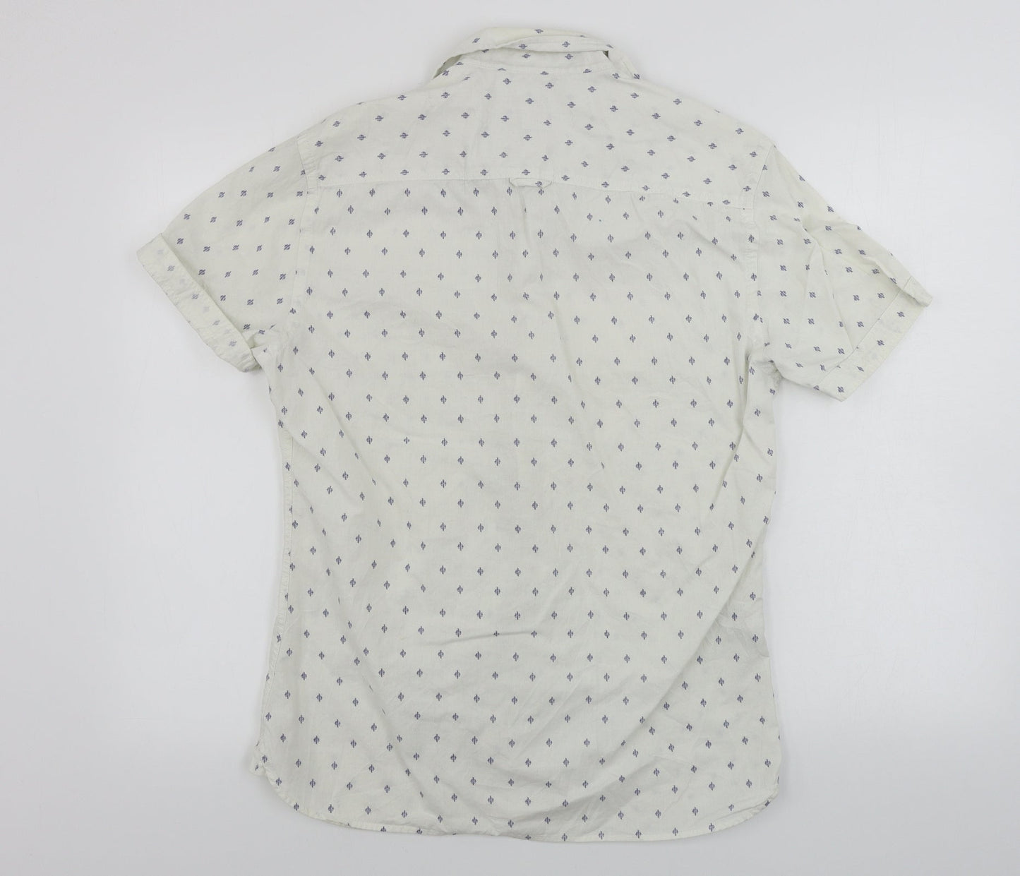 NORTH COAST   Mens White    Button-Up Size S