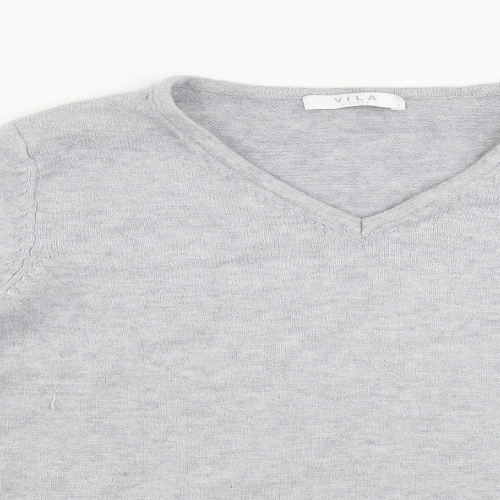 villa Womens Grey   Pullover Jumper Size S
