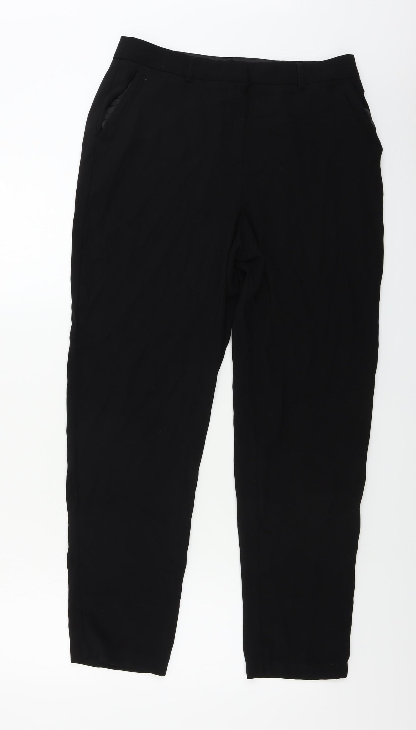 NEXT  Womens Black   Trousers  Size 12 L26 in