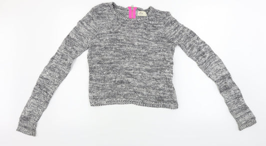 Hollister Womens Grey   Pullover Jumper Size S