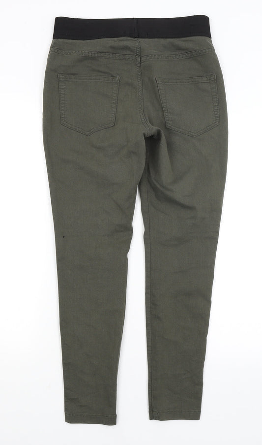 M&S Womens Green   Jegging Jeans Size 10 L20 in