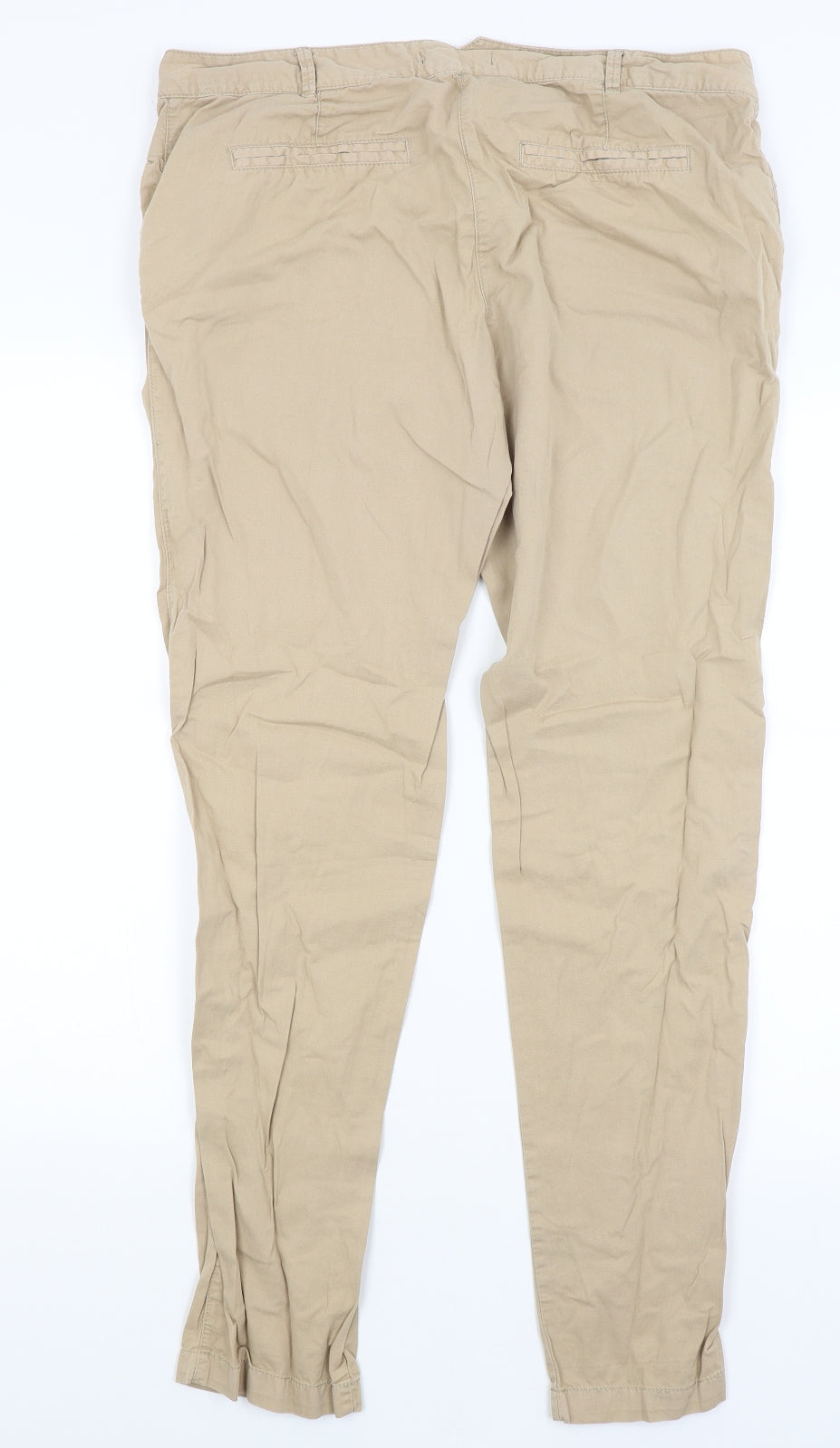 George Womens Brown   Trousers  Size 14 L30 in