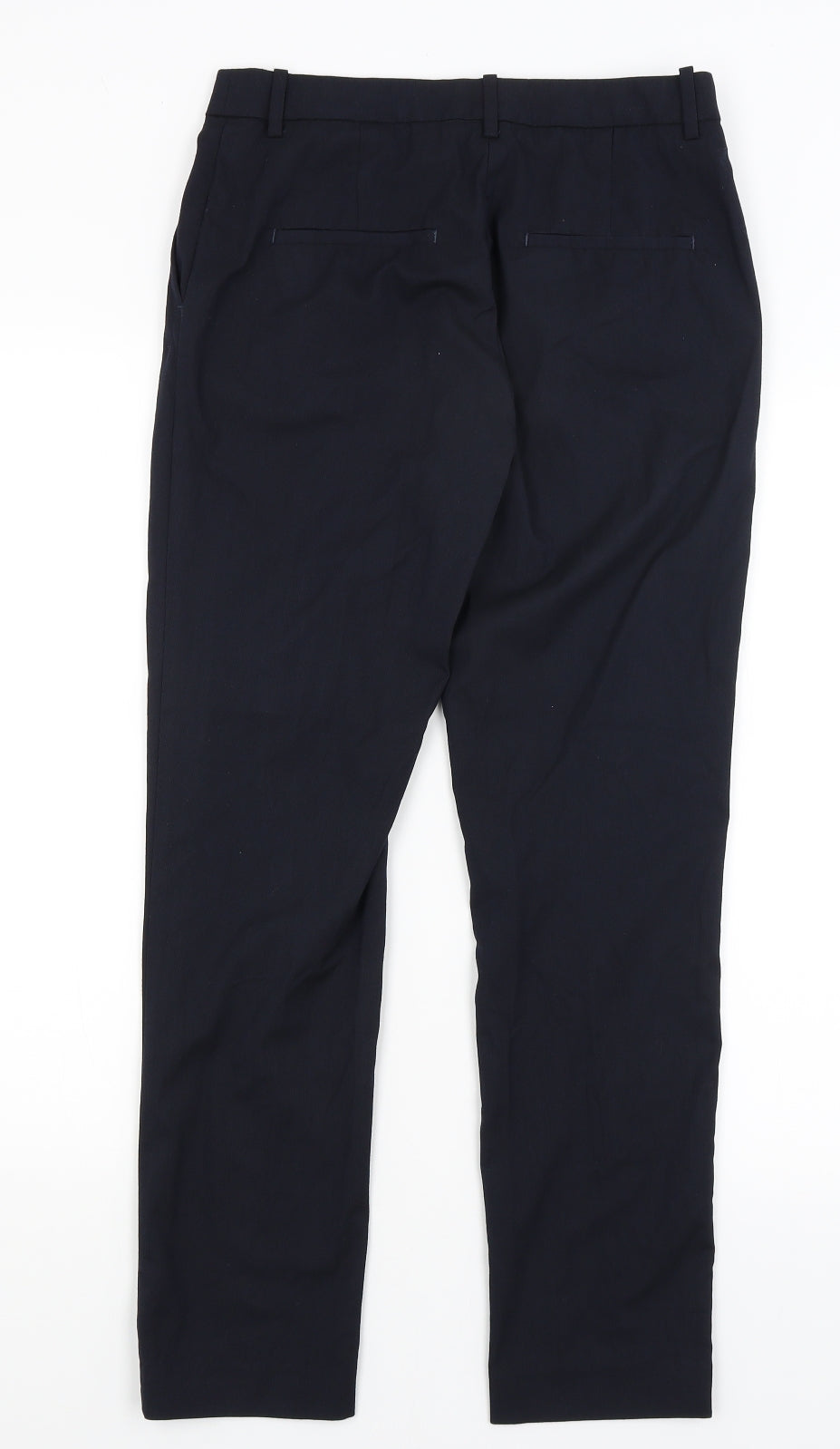 H&M Womens Blue   Dress Pants Trousers Size 8 L27.5 in