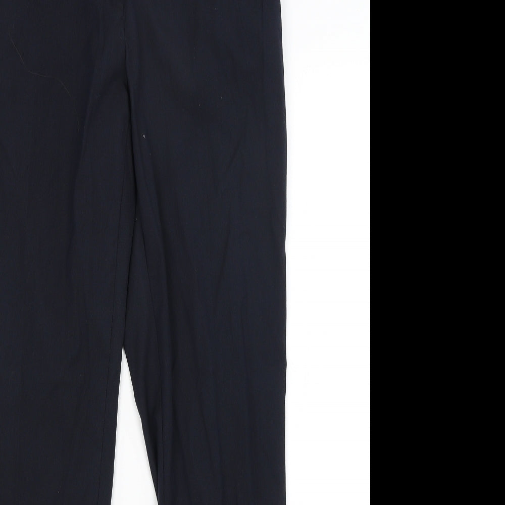 H&M Womens Blue   Dress Pants Trousers Size 8 L27.5 in