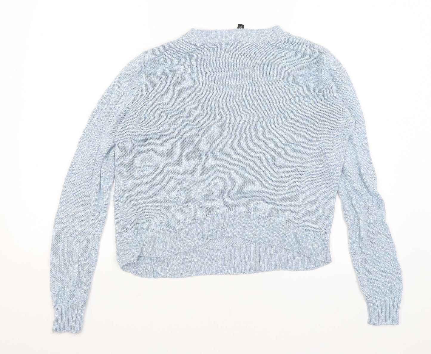 Divided Womens Blue   Pullover Jumper Size S