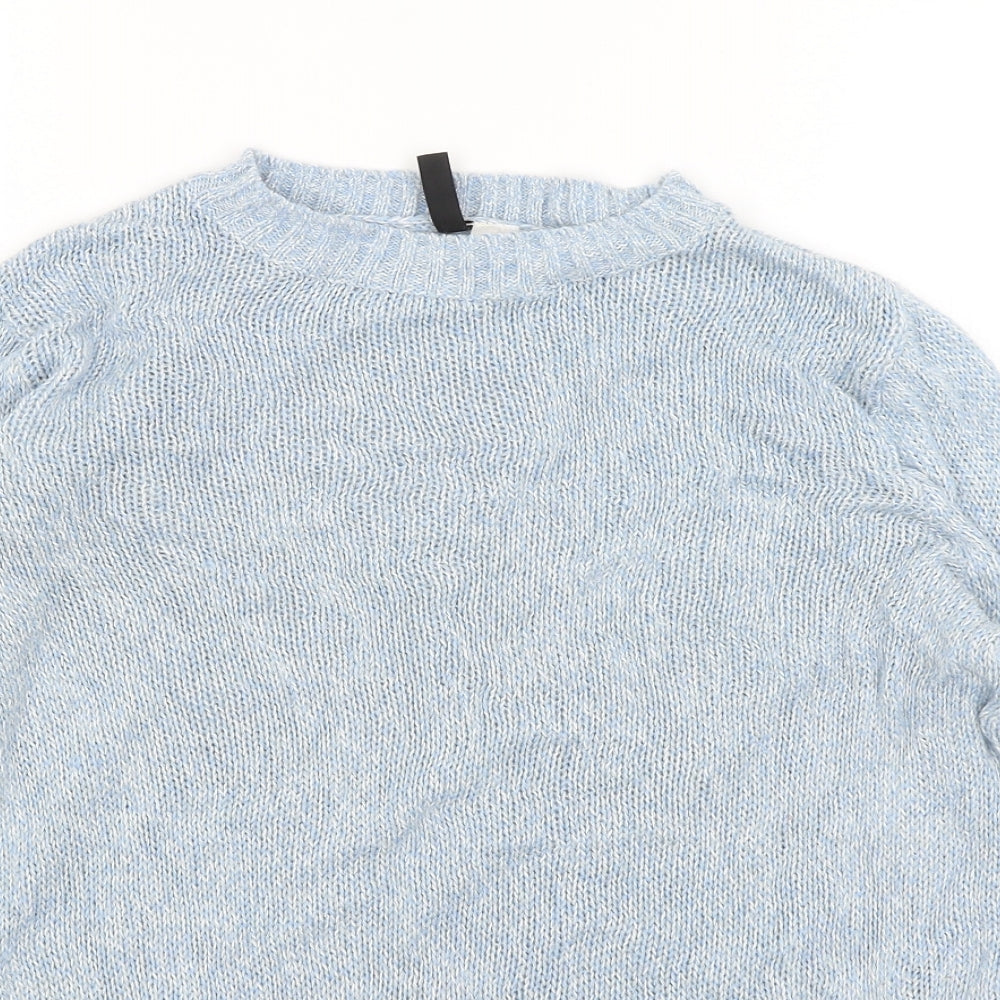 Divided Womens Blue   Pullover Jumper Size S