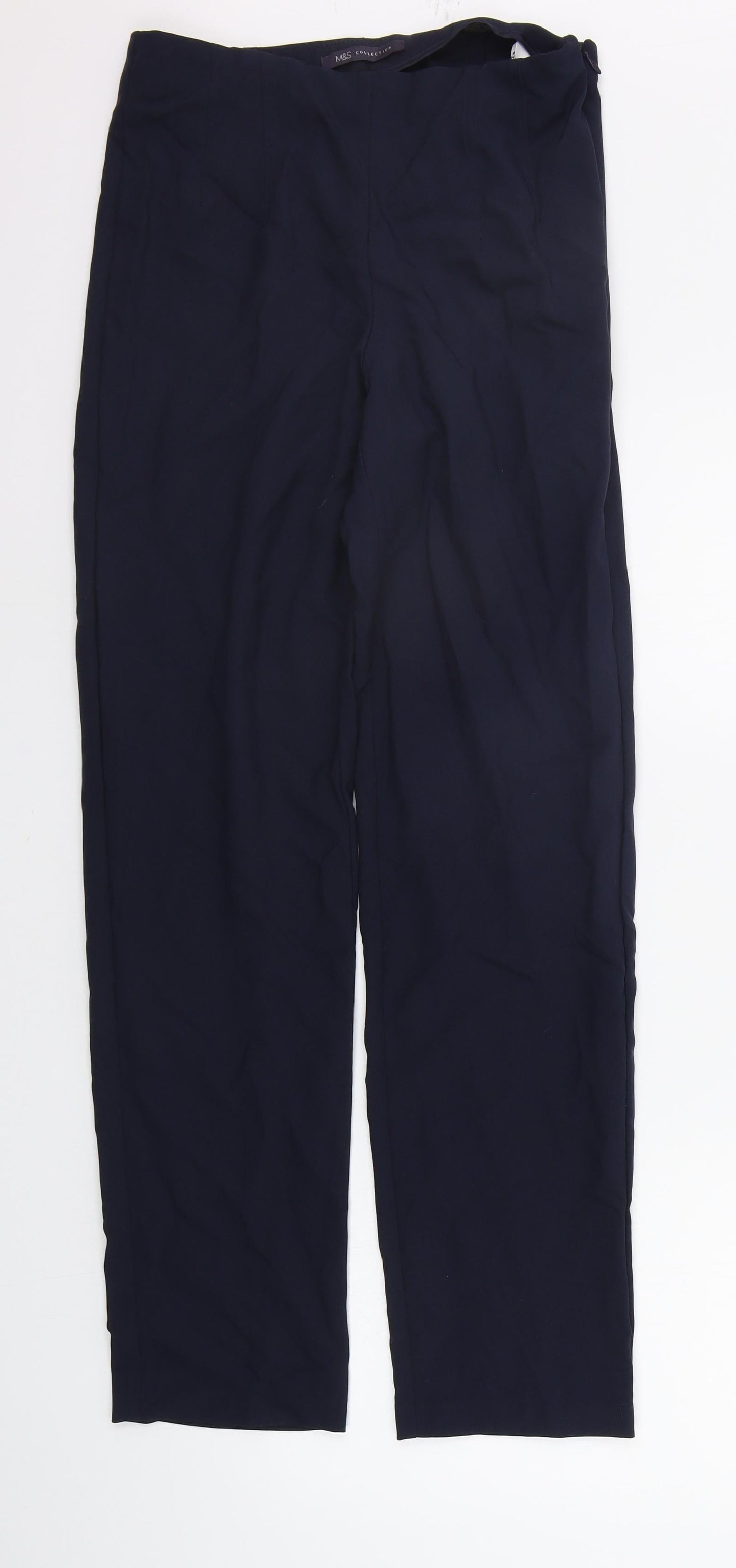 Marks and Spencer Womens Blue   Trousers  Size 8 L29 in