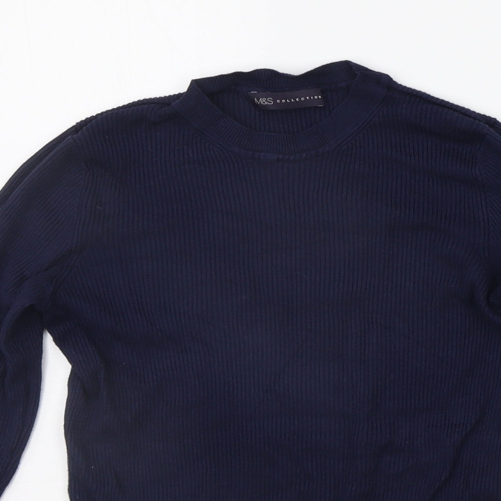 Marks and Spencer Womens Blue   Pullover Jumper Size 12