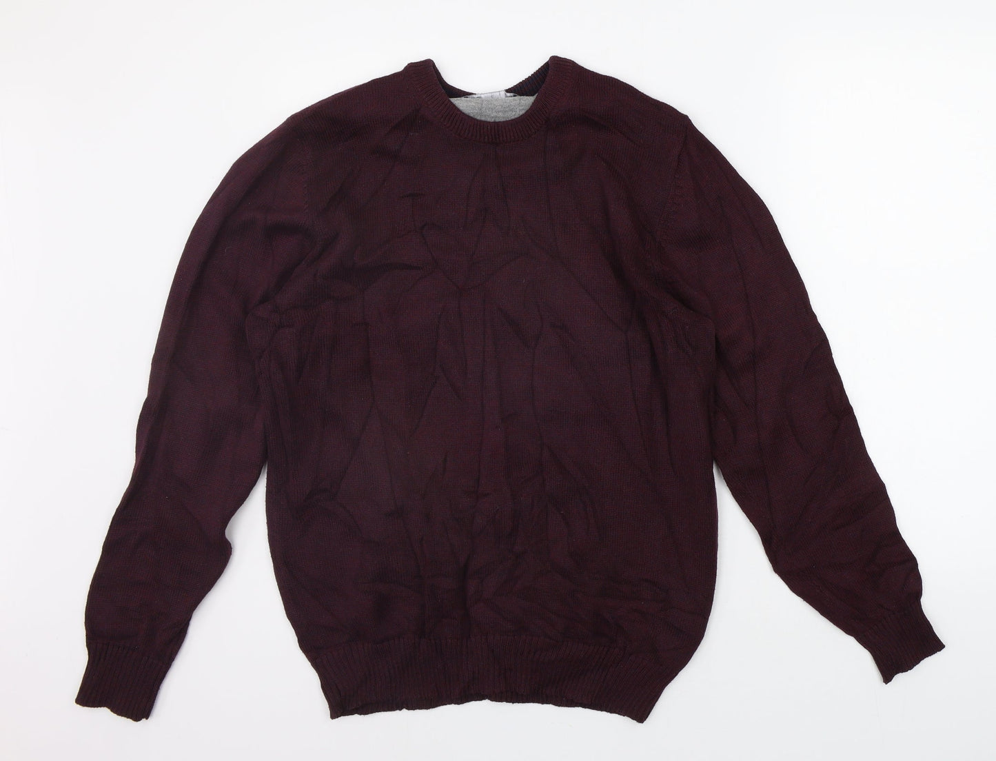 Maine Womens Purple   Pullover Jumper Size S
