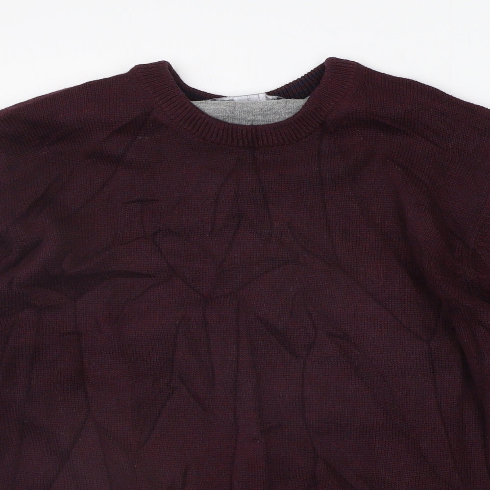 Maine Womens Purple   Pullover Jumper Size S