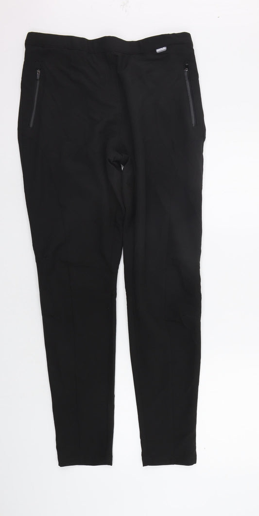 Regetta Womens Black   Jogger Trousers Size 32 in L28 in - Elastic Waist Band