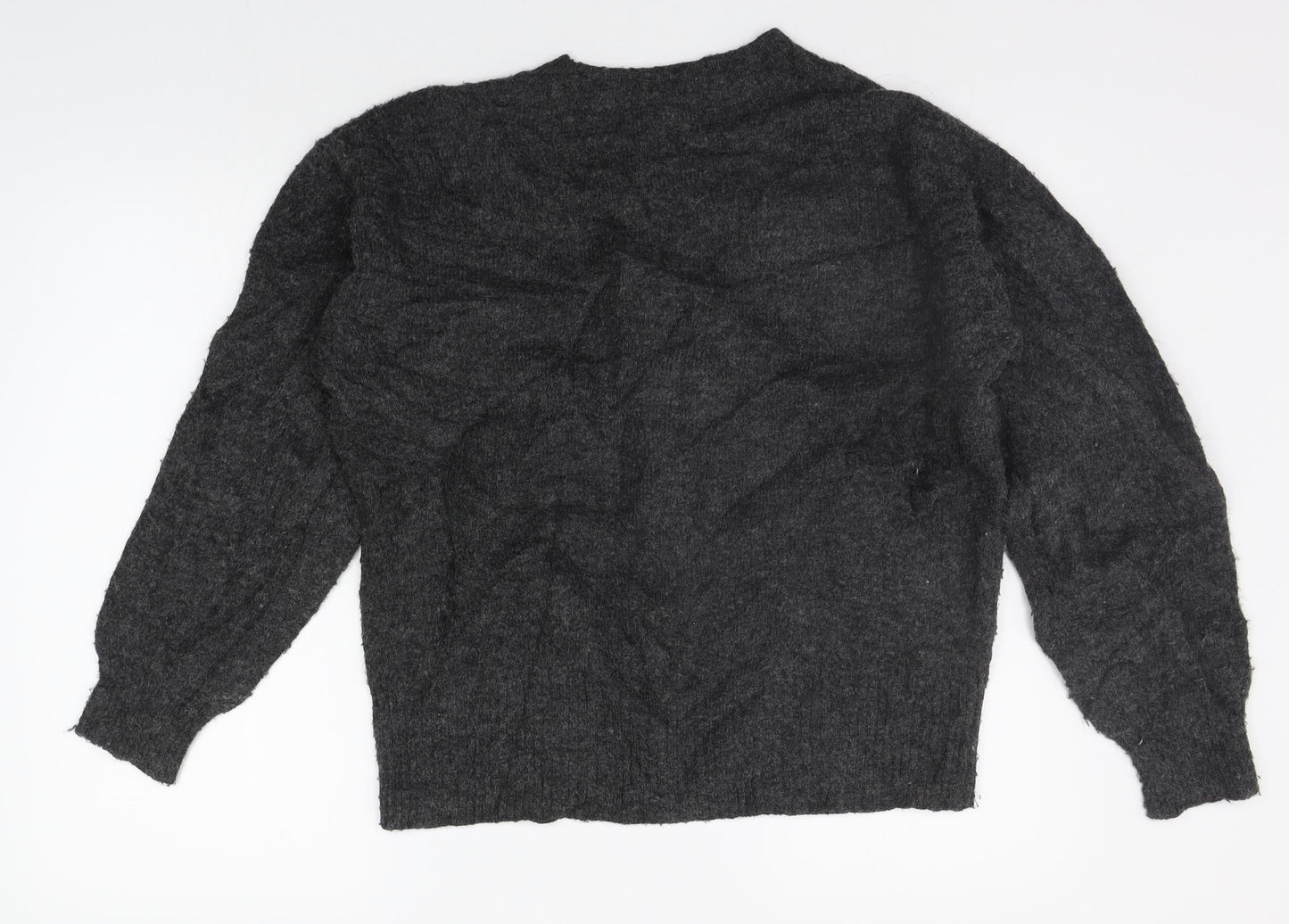 H&M Womens Grey   Pullover Jumper Size S