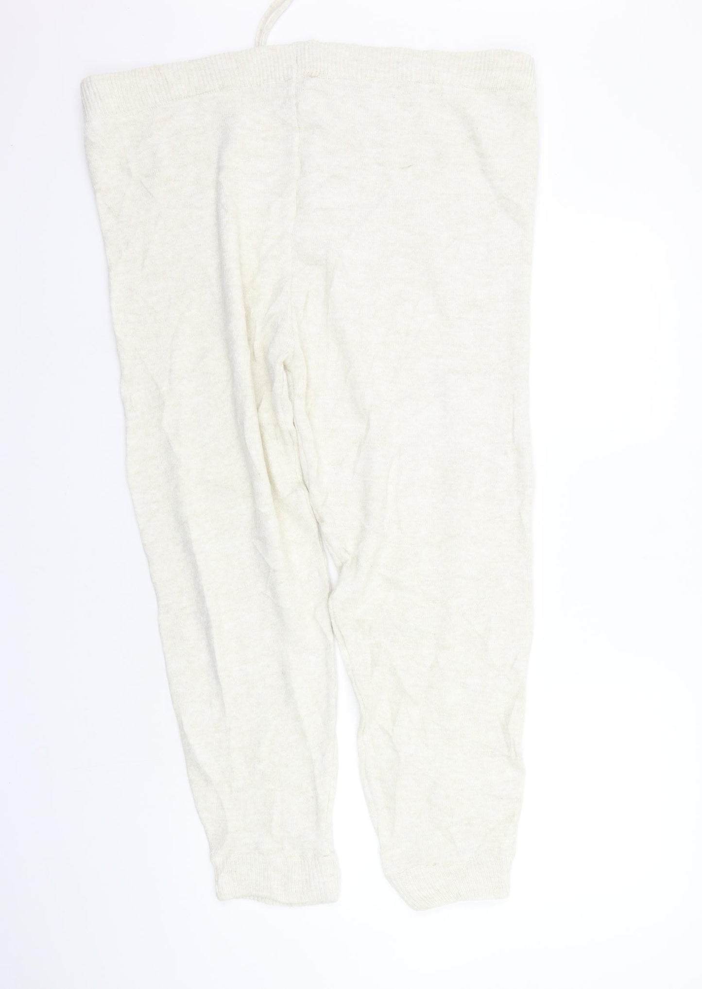Dorothy Perkins Womens Beige   Jogger Trousers Size 16 L27 in - Elastic Waist Band