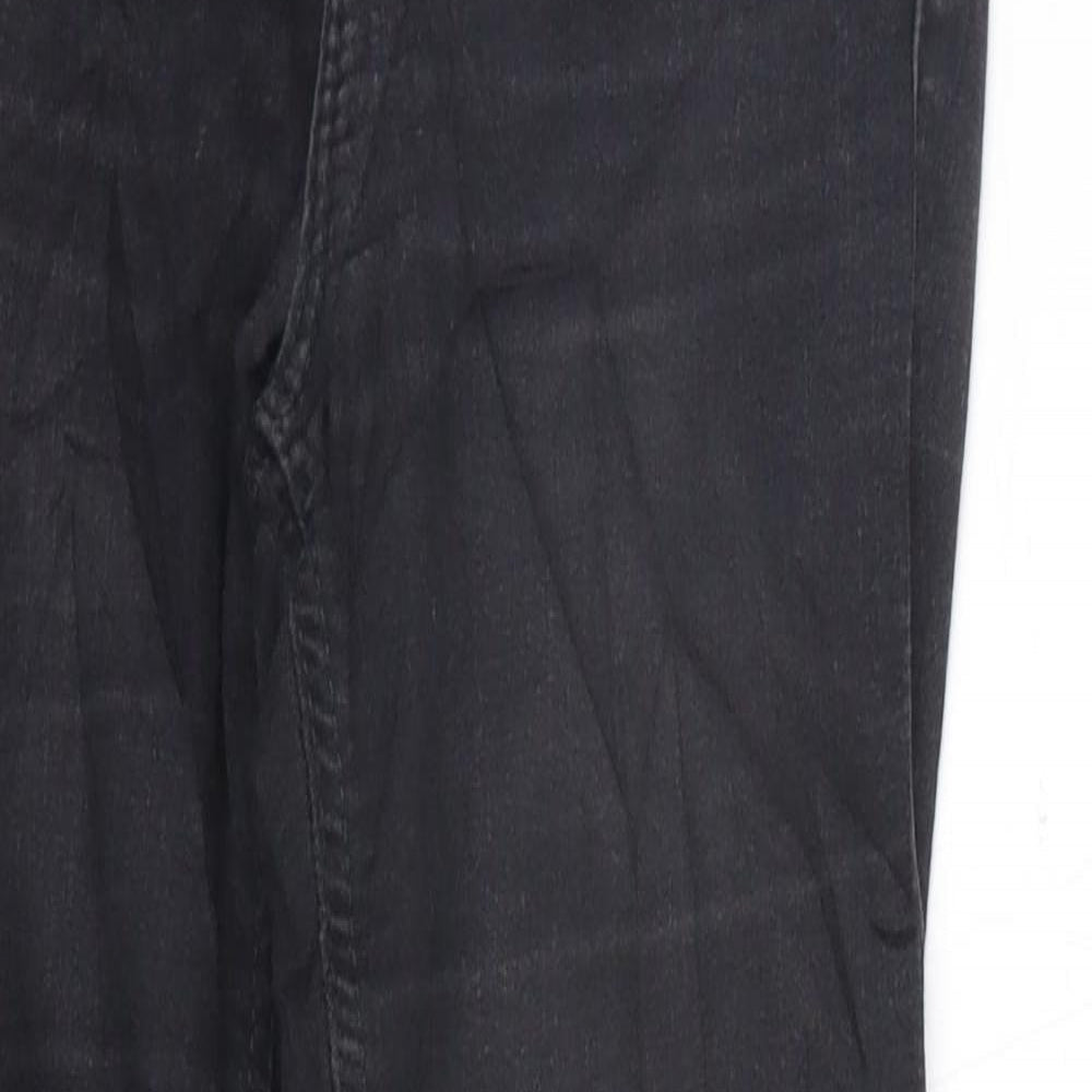 Topshop Womens Black   Trousers  Size 24 in L25 in