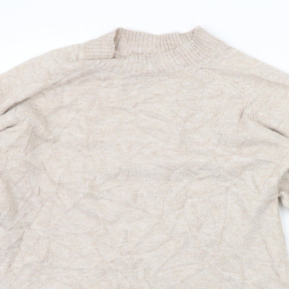 Matalan Womens Beige Striped  Pullover Jumper Size S