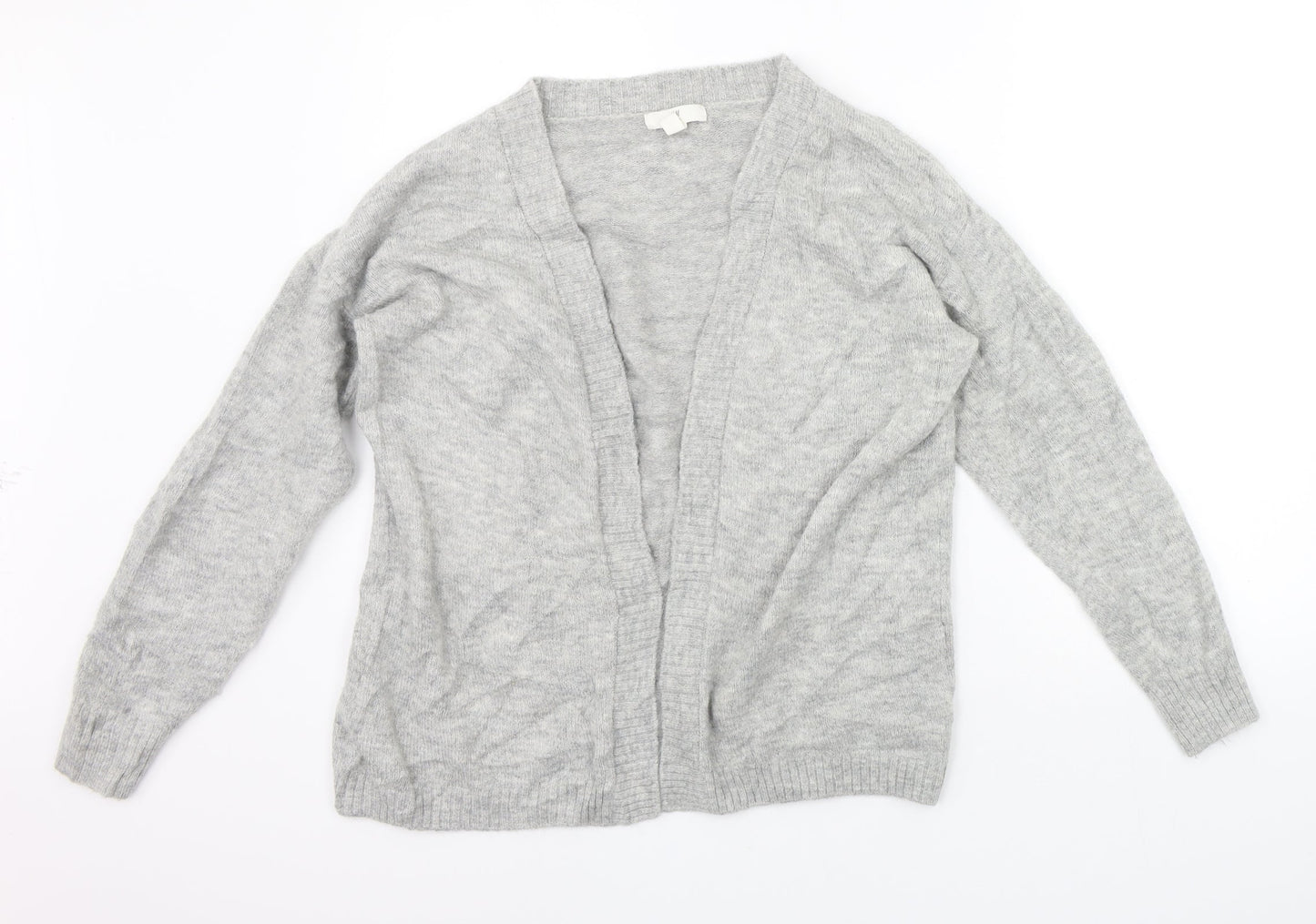 H&M Womens Grey   Cardigan Jumper Size XS