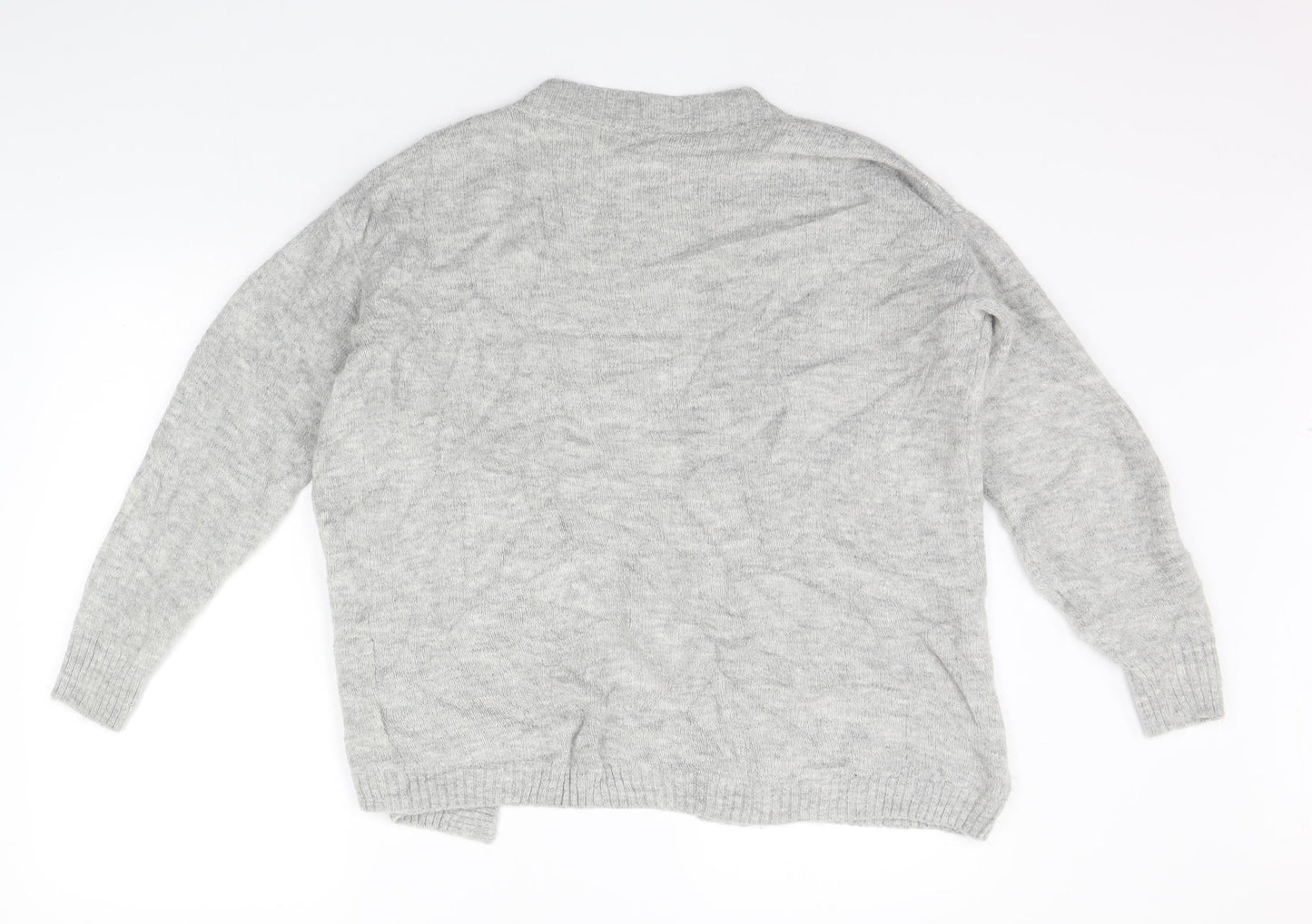 H&M Womens Grey   Cardigan Jumper Size XS