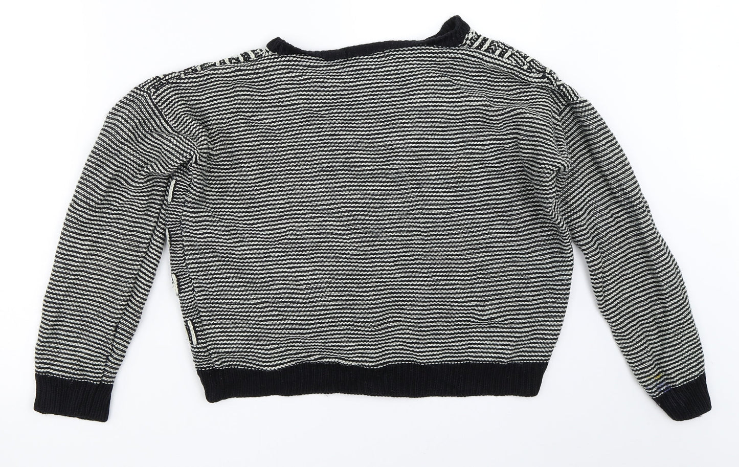 Brave Soul Womens Black   Pullover Jumper Size XS