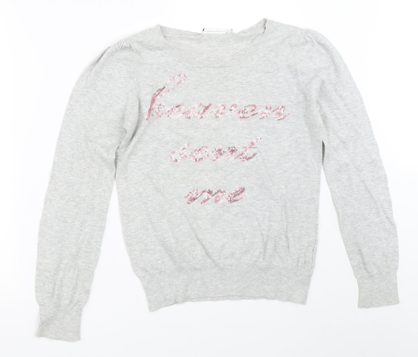 New Look Womens Grey   Pullover Jumper Size 14