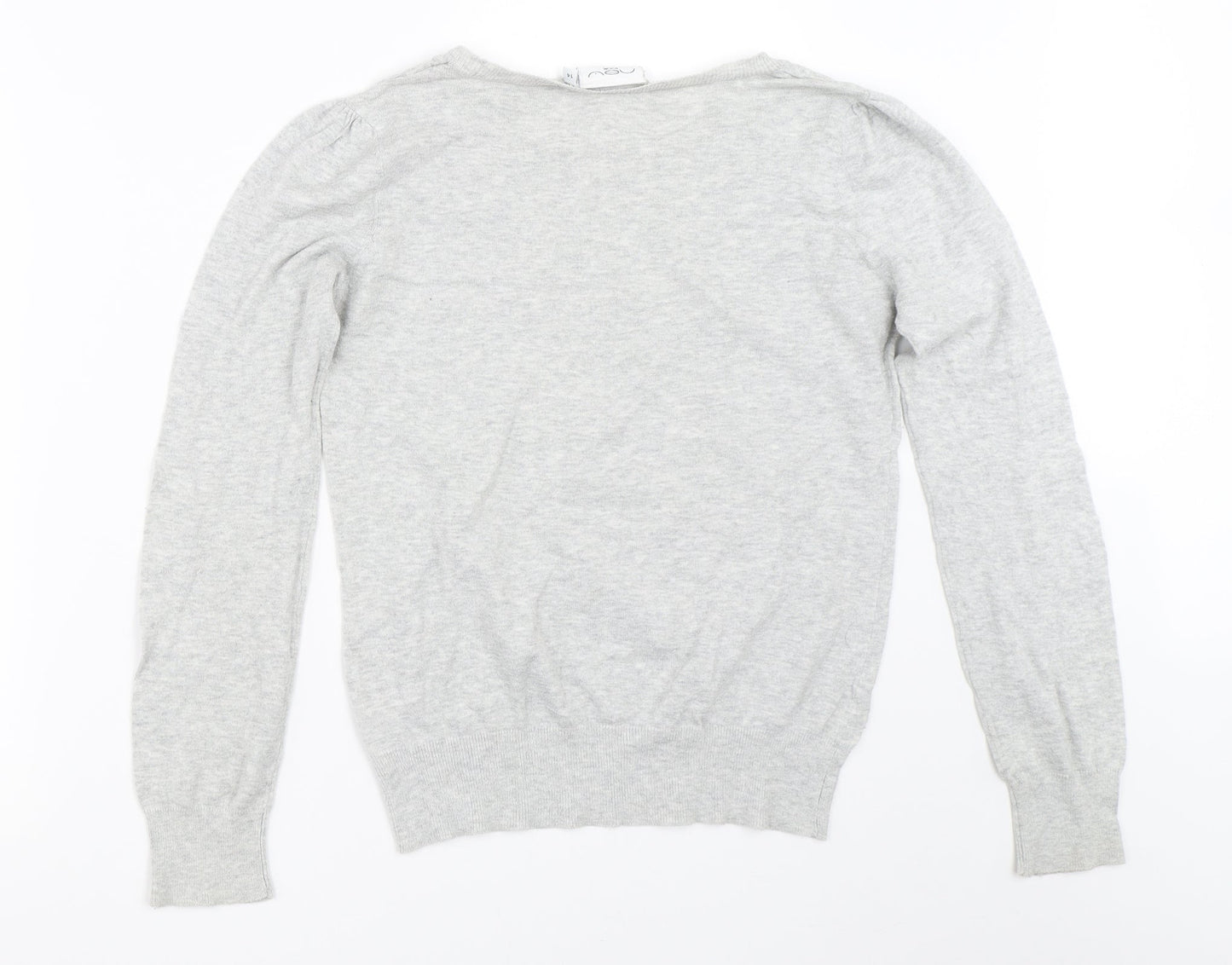 New Look Womens Grey   Pullover Jumper Size 14