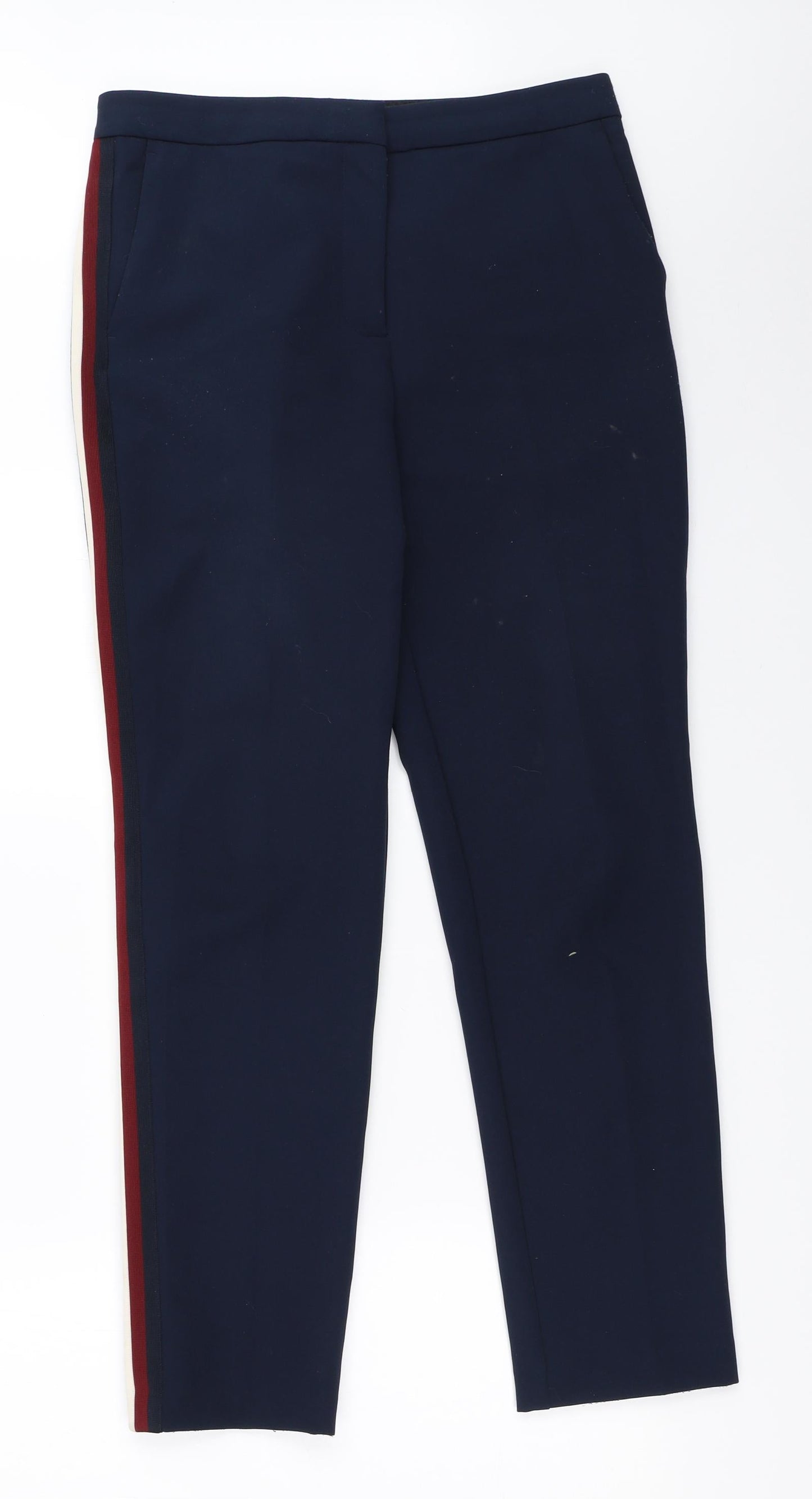 Marks and Spencer Womens Blue   Trousers  Size 10 L27.5 in