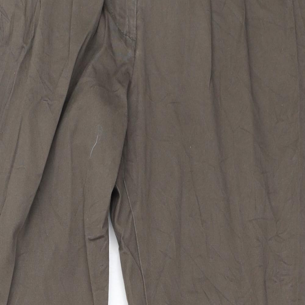 H&M Womens Green   Cargo Trousers Size 40 L27.5 in
