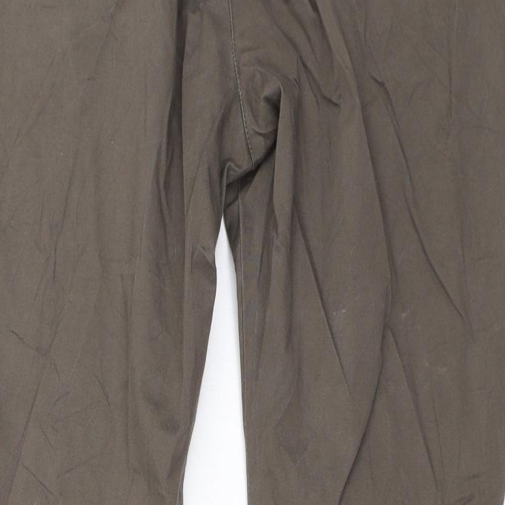 H&M Womens Green   Cargo Trousers Size 40 L27.5 in