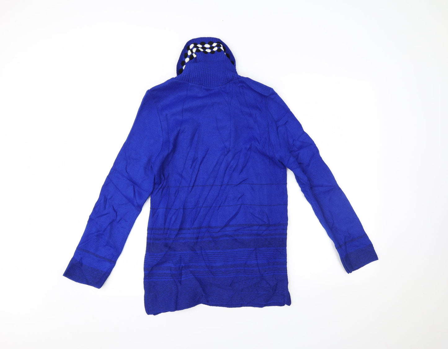 Envy Womens Blue   Pullover Jumper Size M