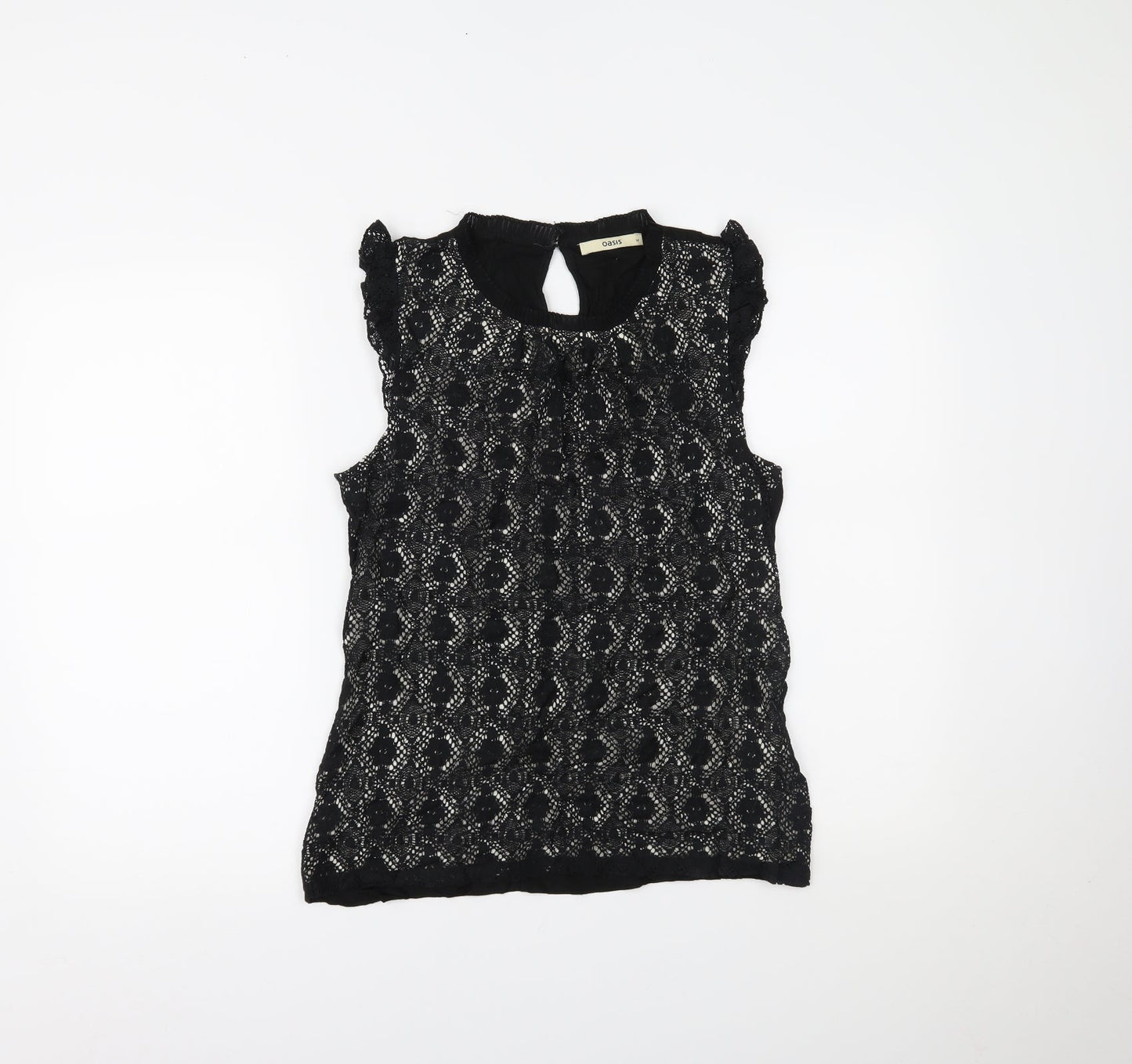 Oasis Womens Black   Basic Tank Size M