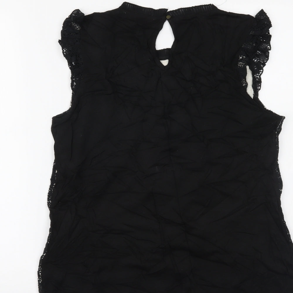 Oasis Womens Black   Basic Tank Size M