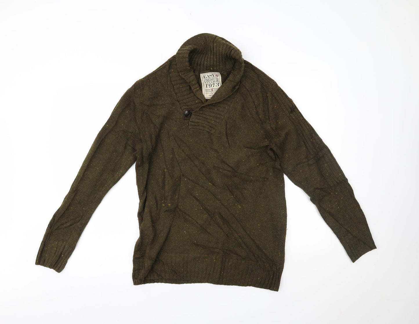Easy 1973 Mens Green   Pullover Jumper Size S