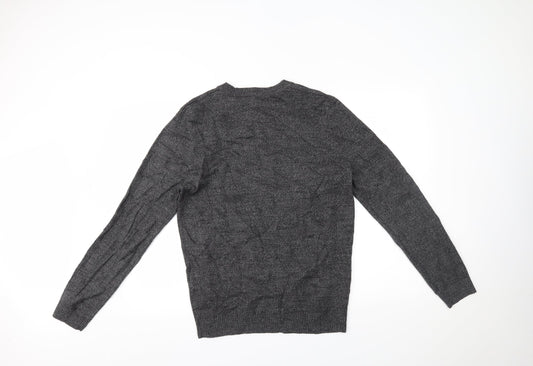 ASOS Mens Grey   Pullover Jumper Size S