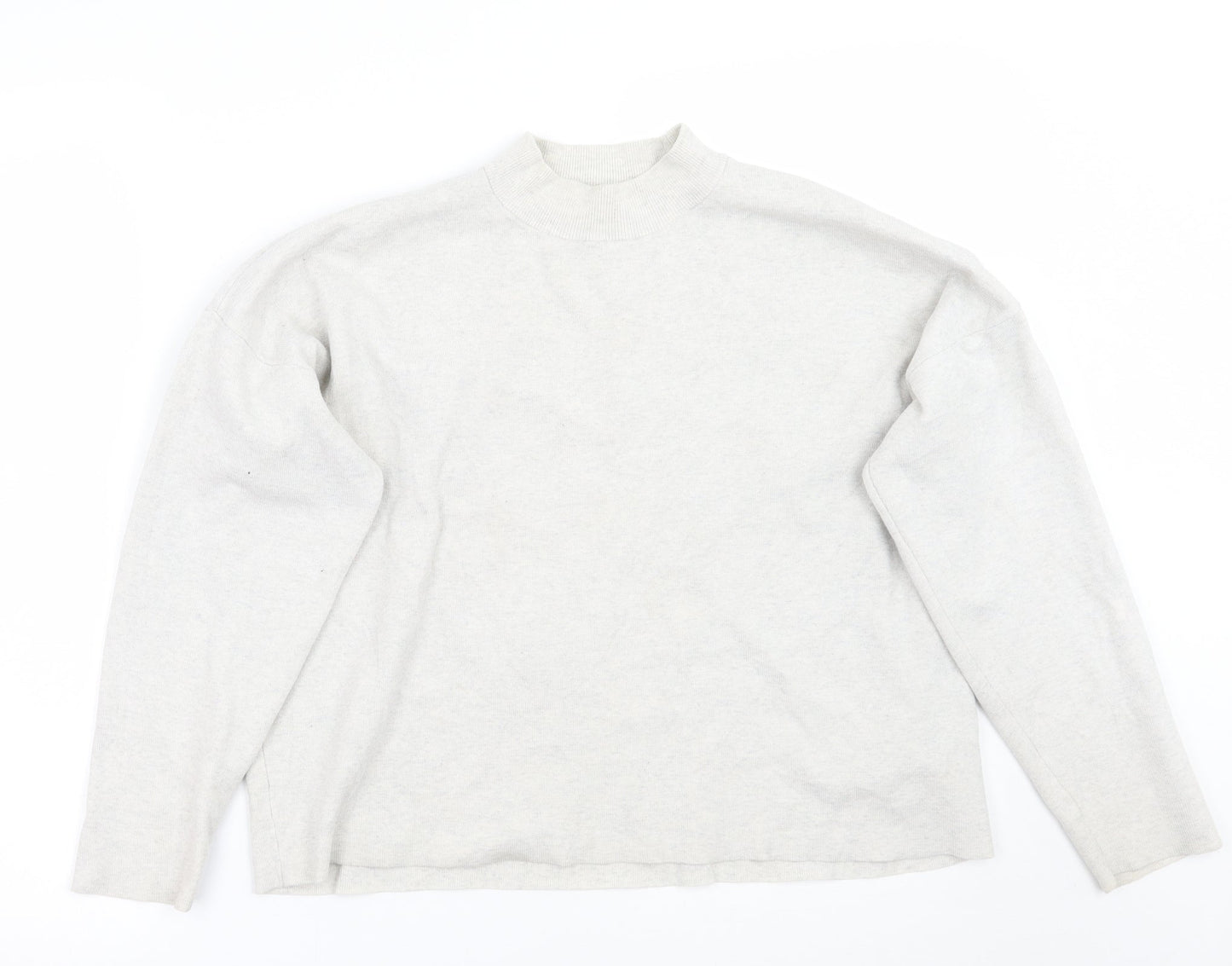 H&M Womens Grey   Pullover Jumper Size M