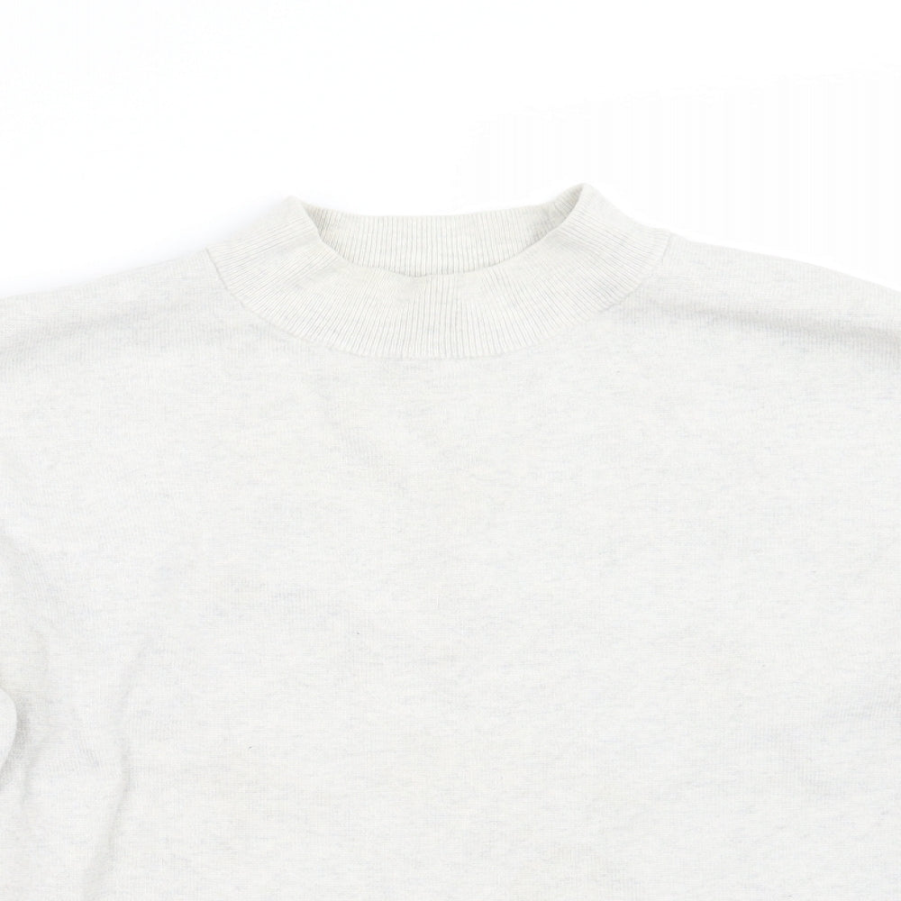 H&M Womens Grey   Pullover Jumper Size M