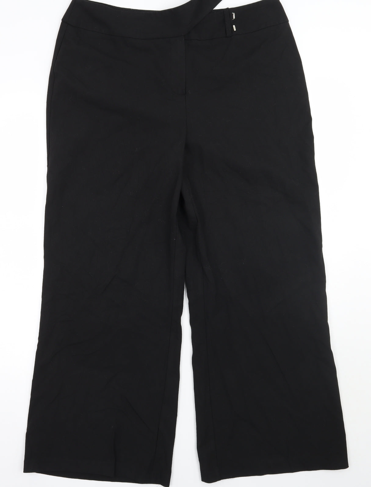 Essentials Womens Black   Trousers  Size 16 L27 in