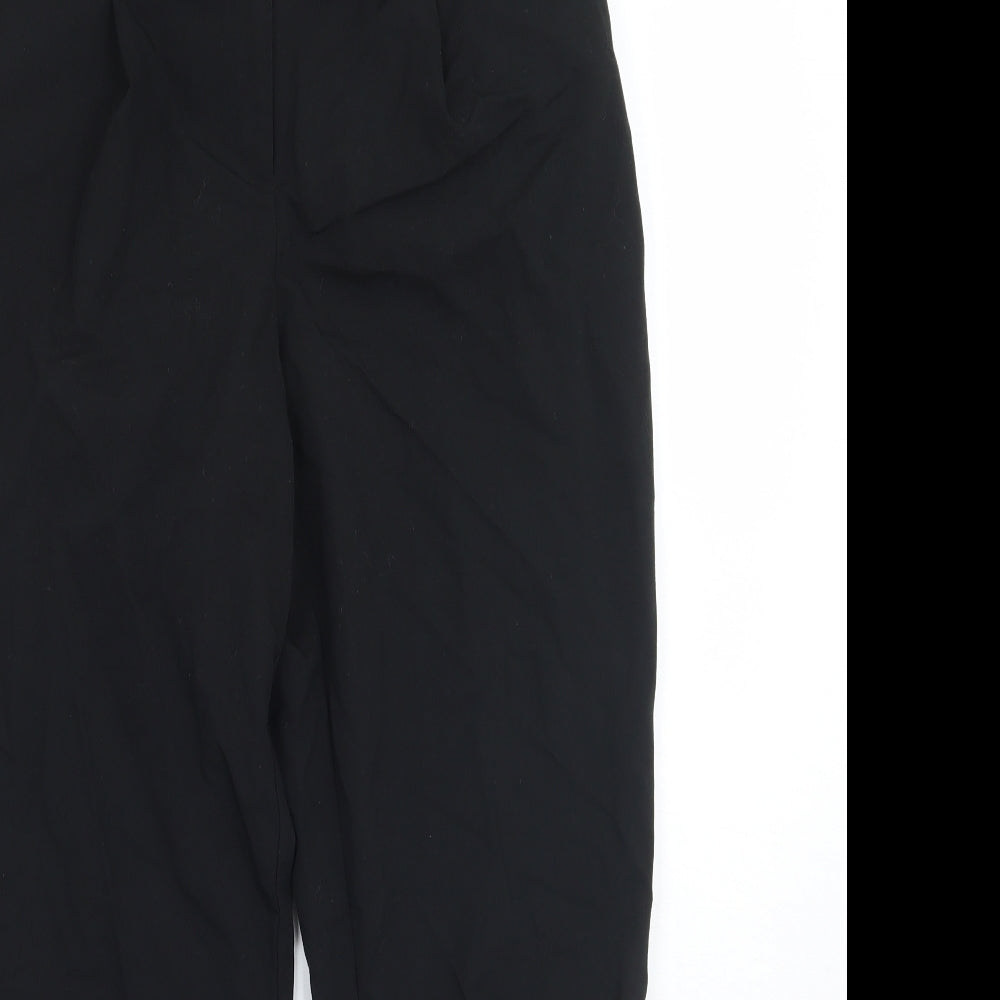 Dorothy Perkins Womens Black   Trousers  Size 10 L26 in