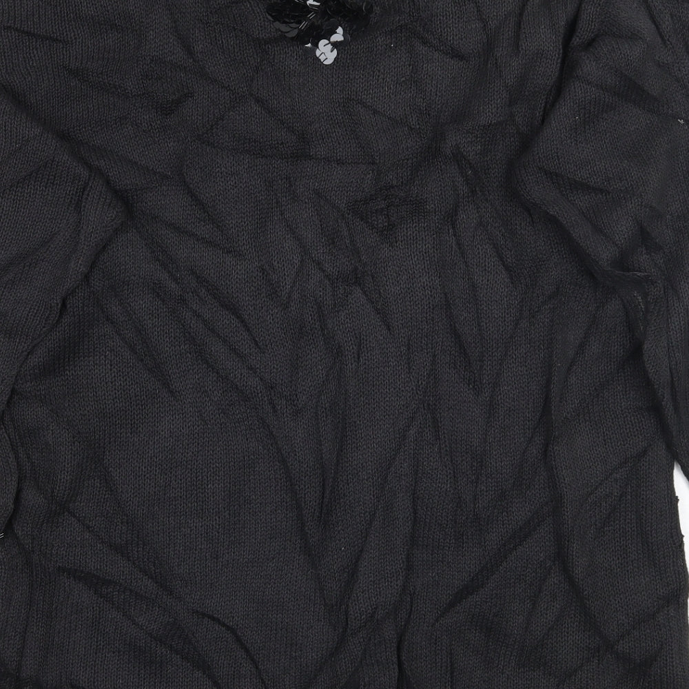 HANNAH Womens Black   Pullover Jumper One Size