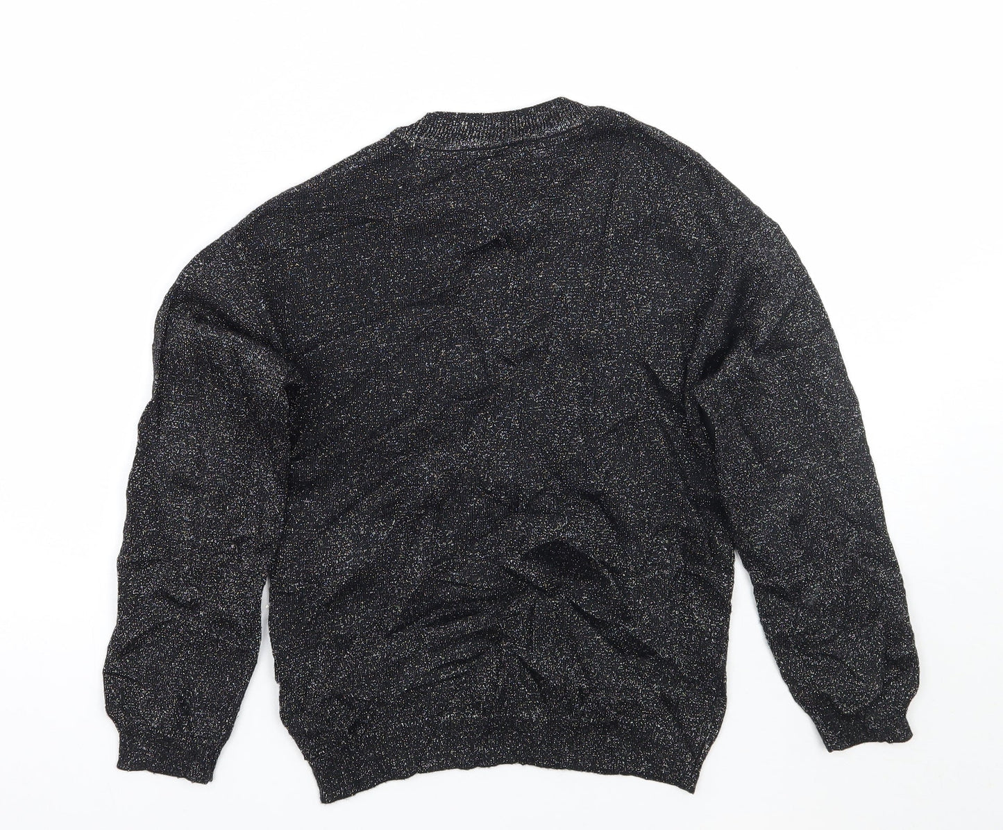 John Lewis Girls Black   Pullover Jumper Size 8 Years