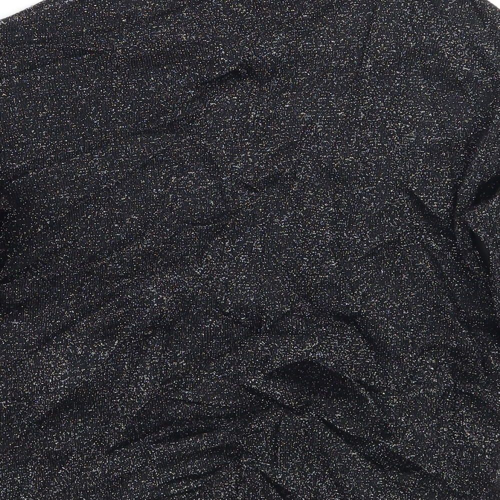 John Lewis Girls Black   Pullover Jumper Size 8 Years