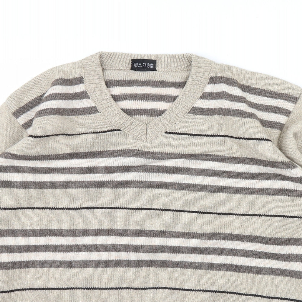 tee Mens Beige   Pullover Jumper Size M