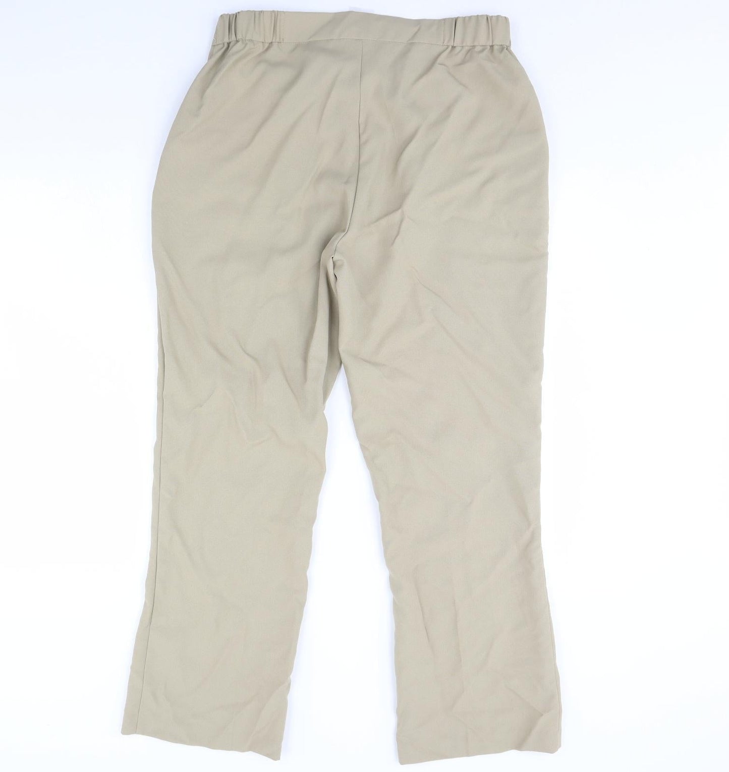 Preworn Womens Beige   Trousers  Size 18 L30 in