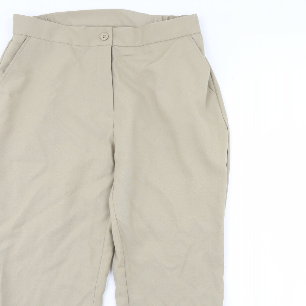 Preworn Womens Beige   Trousers  Size 18 L30 in